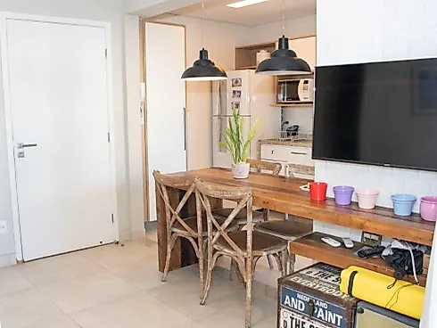 Apartamento em Boqueirão, Santos