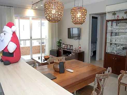 Apartamento em Boqueirão, Santos