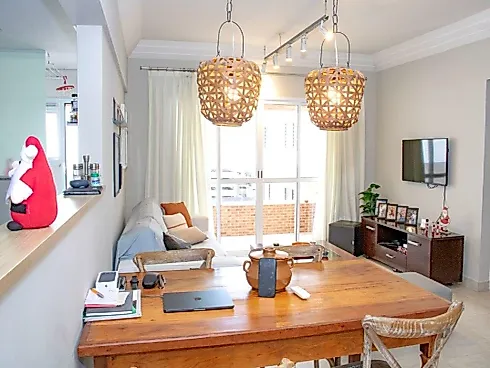 Apartamento em Boqueirão, Santos