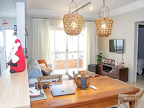 Apartamento em Boqueirão, Santos