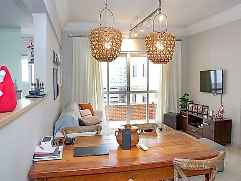 Apartamento em Boqueirão, Santos