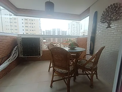 Apartamento em Boqueirão, Santos