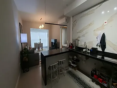Apartamento em Boqueirão, Santos