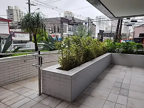 Apartamento em Boqueirão, Santos