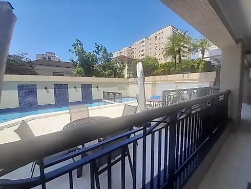 Apartamento em Boqueirão, Santos
