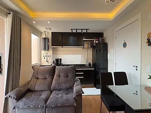 Apartamento 2 Dormitorios Estancia do Conde Semi Mobiliado - Apartamento em Santa Rita, Guaiba - Foto 1