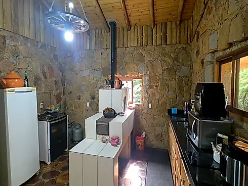 Sítio na Ilha da Magia, Florianópolis -SC | Casa Toda em Pedra! - Foto 2