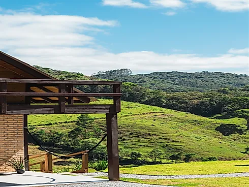 🌲 Refúgio na Serra: Chalé com Hidromassagem e Vista para as Montanhas em Águas Mornas (Prana Chalé) ⛰️ - Foto 2