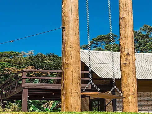 🌲 Refúgio na Serra: Chalé com Hidromassagem e Vista para as Montanhas em Águas Mornas (Prana Chalé) ⛰️ - Foto 16
