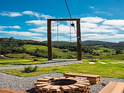 🌲 Refúgio na Serra: Chalé com Hidromassagem e Vista para as Montanhas em Águas Mornas (Prana Chalé) ⛰️ - Foto 21