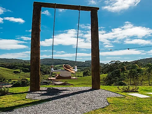 🌲 Refúgio na Serra: Chalé com Hidromassagem e Vista para as Montanhas em Águas Mornas (Prana Chalé) ⛰️ - Foto 22