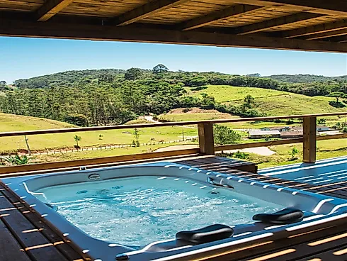 🌲 Refúgio na Serra: Chalé com Hidromassagem e Vista para as Montanhas em Águas Mornas (Prana Chalé) ⛰️ - Foto 36