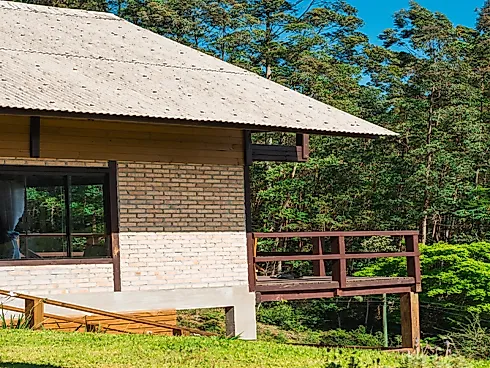 🌲 Refúgio na Serra: Chalé com Hidromassagem e Vista para as Montanhas em Águas Mornas (Prana Chalé) ⛰️