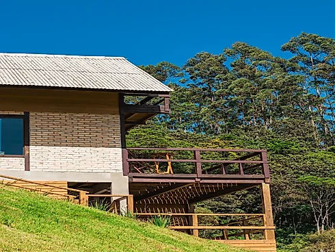 🌲 Refúgio na Serra: Chalé com Hidromassagem e Vista para as Montanhas em Águas Mornas (Prana Chalé) ⛰️ - Foto 6