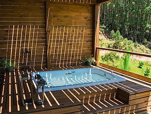 🌲 Refúgio na Serra: Chalé com Hidromassagem e Vista para as Montanhas em Águas Mornas (Prana Chalé) ⛰️ - Foto 9