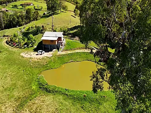 Sítio de 2 Hectares com Cachoeira Privativa, Açude e Estrutura Rural Completa em Anitápolis - Sítio, Anitápolis - Foto 1