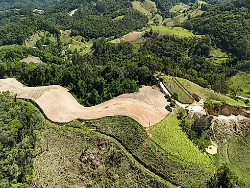 Sua Tela em Branco com Vista Panorâmica em Rio Imbira – Águas Mornas/SC - Foto 1
