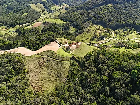 Sua Tela em Branco com Vista Panorâmica em Rio Imbira – Águas Mornas/SC - Foto 2