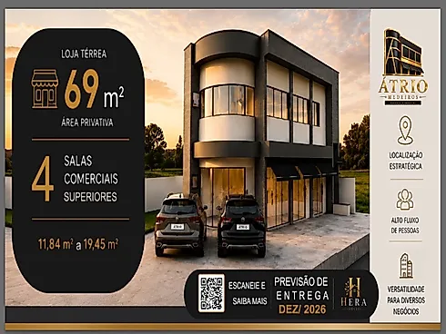 Sala Comercial de 19,45 m² no Àtrio Medeiros - Jundiaí - Escritório/sala em Medeiros, Jundiaí - Foto 2