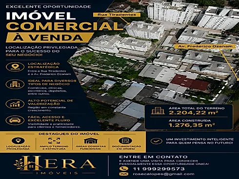 Terreno Comercial 4300m² - Vila Rio Branco - Jundiaí SP - Terreno em Vila Rio Branco, Jundiaí - Foto 2