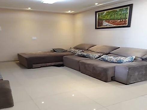 Sobrado geminado em Vila Linda, Santo André