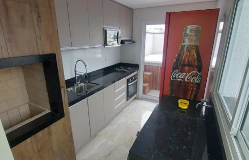 Cobertura em Vila Scarpelli, Santo André