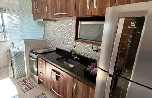 Apartamento em Novo Homero Thon, Santo André
