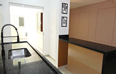 Apartamento em Vila Homero Thon, Santo André