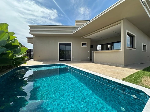 Casa Térrea de Luxo com Piscina no Residencial Royal Garden, Paulínia - Foto 12