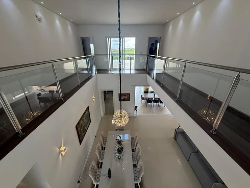Casa dos Sonhos no Alphaville Campinas: 5 Suítes, Piscina Infinita e Design Impecável! - Foto 25