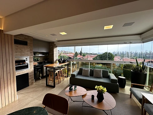 Apartamento à Venda no Acqua Galleria Campinas – 3 Suítes, 153m², Varanda Gourmet e 4 Vagas - Foto 6