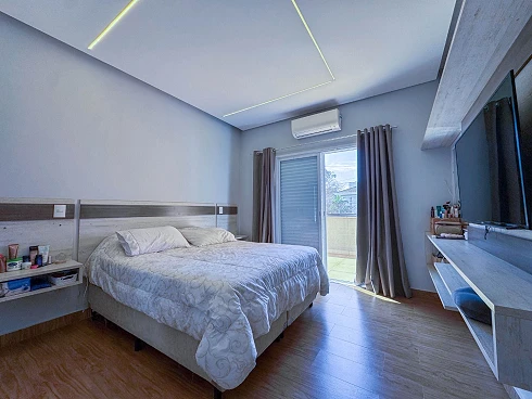 Casa em Condomínio em Paulínia | 100% Reformada | Piscina, Espaço Gourmet e Hidromassagem | Conforto e Sofisticação em Cada Detalhe - Foto 13