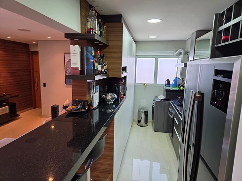 Apartamento de 75 m² no Chácara Prado, Mobiliado, com 2 Dormitórios (1 Suíte), Sacada, Churrasqueira e 2 Vagas Cobertas - Foto 12