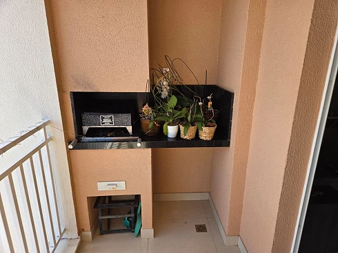 Apartamento de 75 m² no Chácara Prado, Mobiliado, com 2 Dormitórios (1 Suíte), Sacada, Churrasqueira e 2 Vagas Cobertas - Foto 9