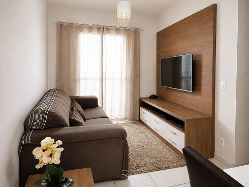 Apartamento em Residencial Cosmos, Campinas