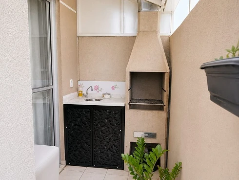 Apartamento em Residencial Cosmos, Campinas