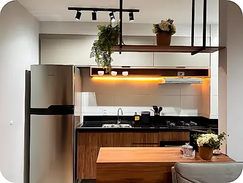 Apartamento 2 Dormitórios no Centro Operando com Airbnb - Foto 2