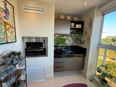 Apartamento com 3 Dormitórios à Venda, 131 m² por R$ 2.100.000,00 - Condomínio Acqua Galleria Resort - Campinas/SP - Foto 14
