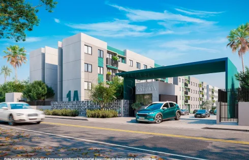 Apartamento com 2 quartos em Sertão do Maruim, São José