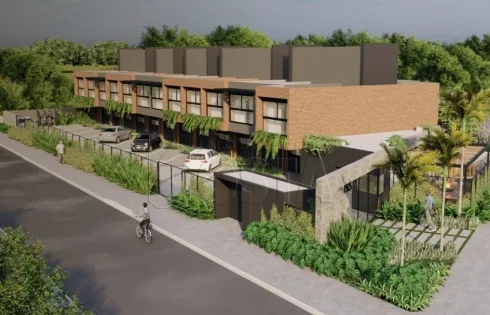 Sobrado Geminado com 2 quartos em Cachoeira do Bom Jesus, Florianópolis