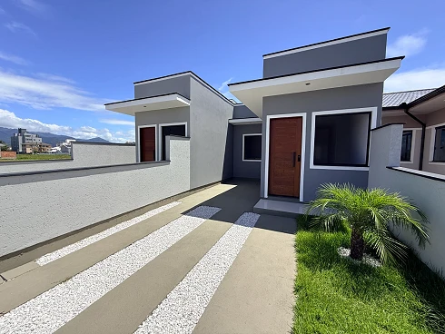 Casa Geminada com 2 quartos em Barra do Aririú, Palhoça