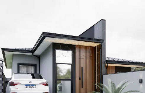 Casa Geminada com 2 quartos em Forquilhinhas, São José