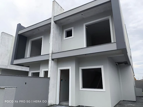 Sobrado Geminado com 3 quartos em Nova Palhoça, Palhoça