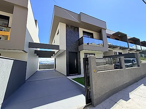Duplex, 3 Quartos, Areias, São José/SC - Casa em Areias, São José - Foto 1