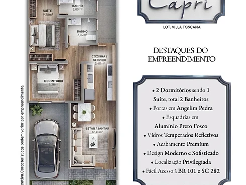 Casa em Barra do Aririú, Palhoça