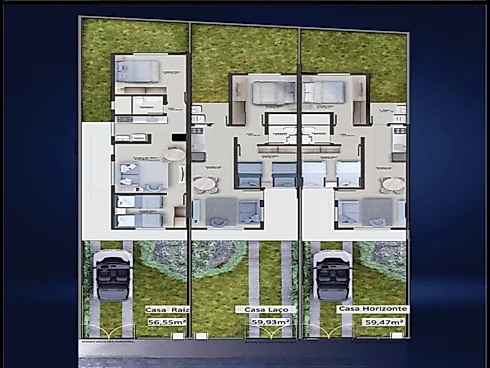 Casa geminada em Pedregal, São José