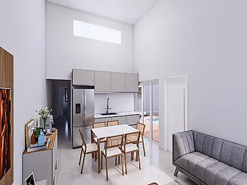 Casa, 3 Dormitórios (Suíte), Bela Vista, Palhoça/SC - Casa em Bela Vista, Palhoça - Foto 4
