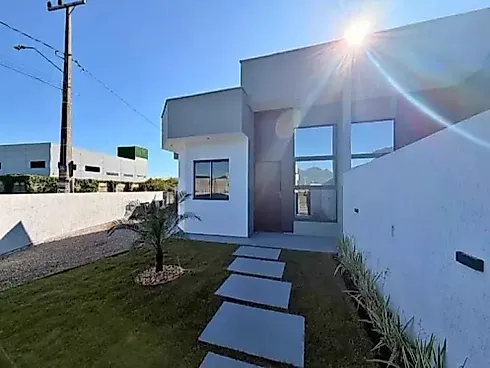 Casa Geminada com 2 quartos em Guarda do Cubatão, Palhoça