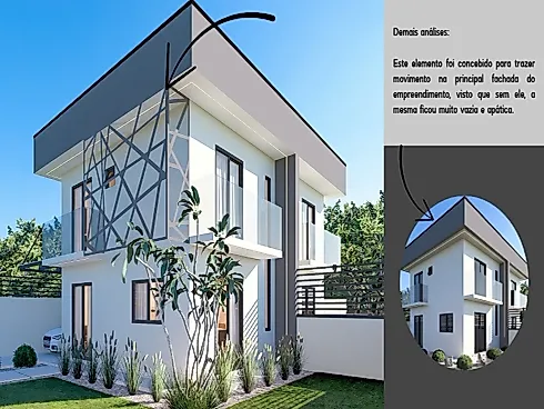 Imóvel Novo, Requinte e Sofisticação - Sobrado geminado em Loteamento Villa Toscana, Palhoça - Foto 3