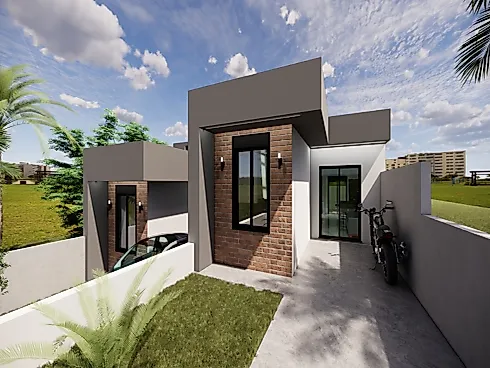 Casa Geminada com 2 quartos em Bela Vista, Palhoça
